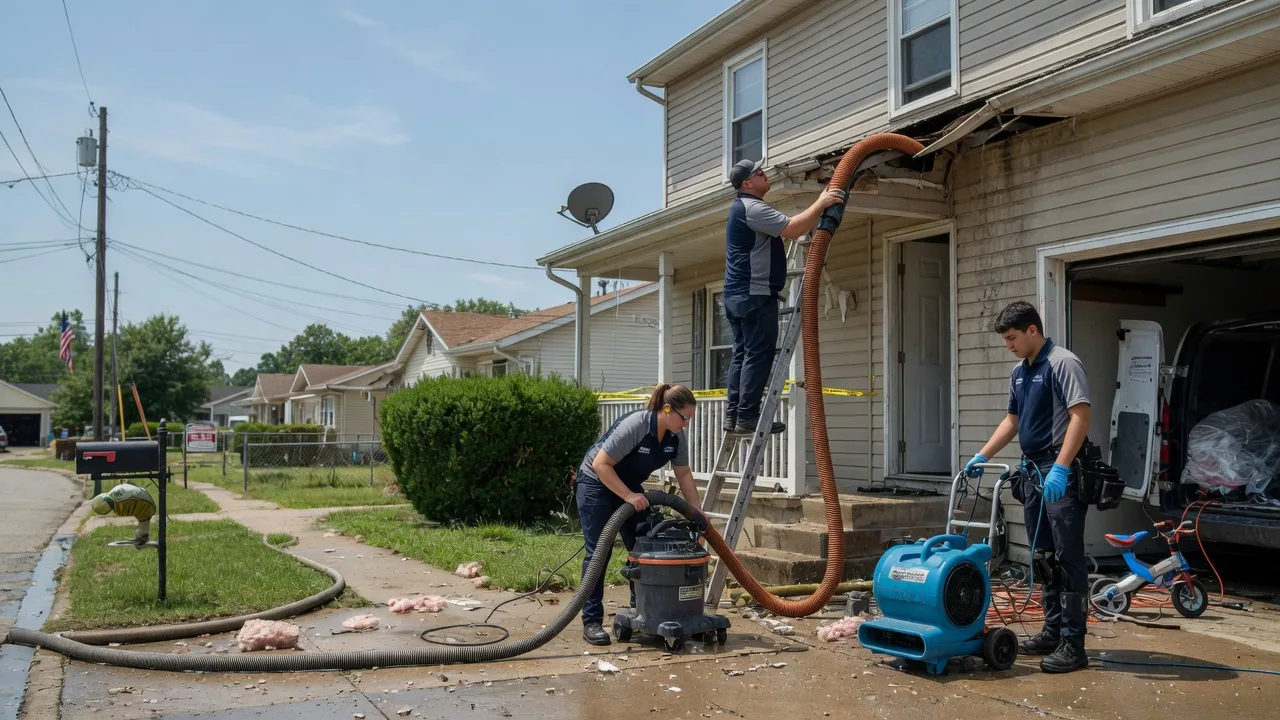 Water Damage Restoration in East Liberty, OH near me